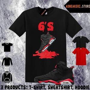 Tee Shirt Matching Aj 6 Infrared Salesman 2026 To Match Dripping 6S